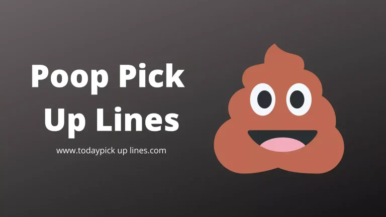 Poop Pick Up Lines
